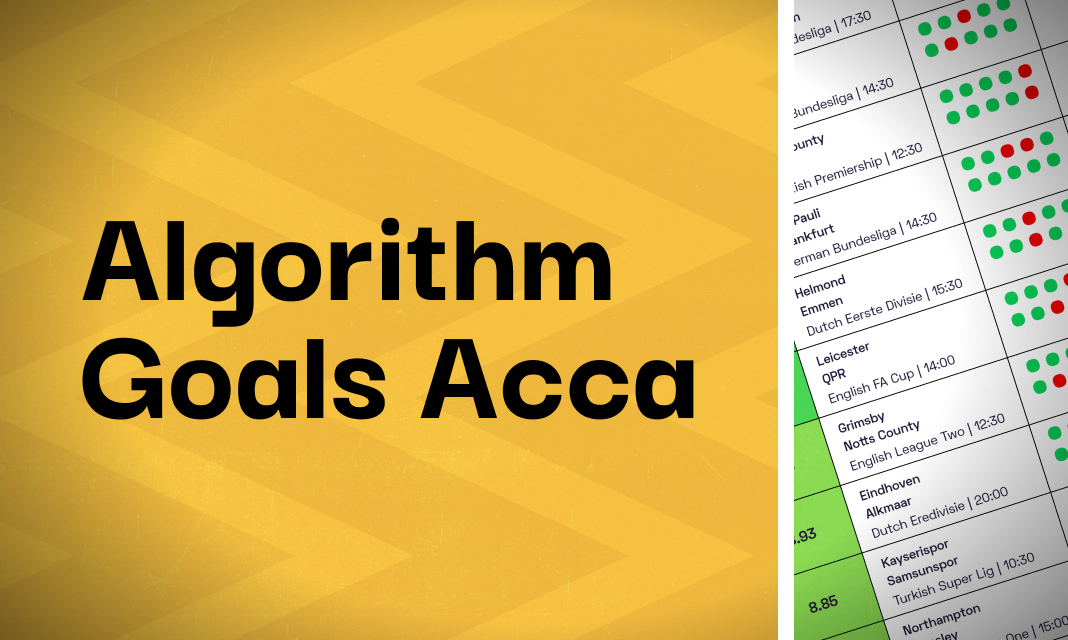 Thursday S Algorithm Goals Accumulator Tips Over Goals Btts