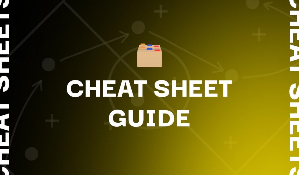 Andys Bet Club Cheat Sheet Guide How To Use My Cheat Sheets Tips