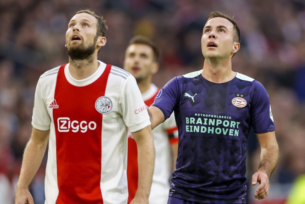 Photo from an Eredivisie game between Ajax and PSV last year