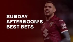 Sunday Afternoon Best Bets Header - Torino
