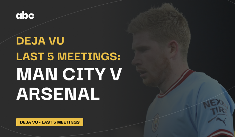 Deja Vu: Arsenal v Man City - The Last 5 Meetings Header