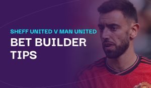 Sheffield United v Man United bet builder header