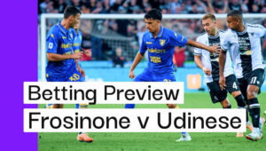 Frosinone v Udinese Preview, Best Bets & Cheat Sheet