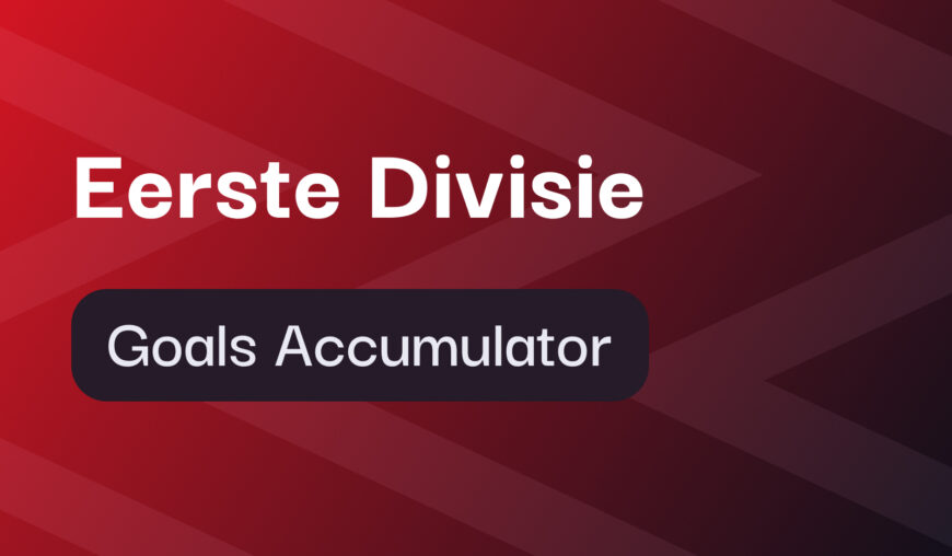 Friday's 5/1 Eerste Divisie Goals Galore Accumulator Tips