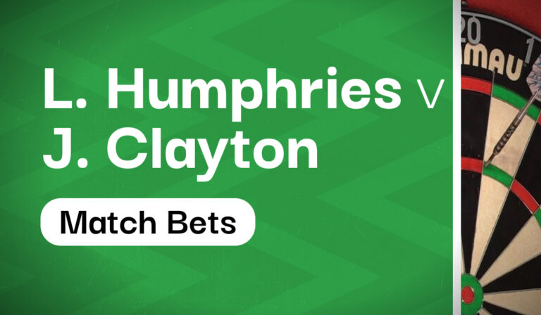 Luke Humphries v Jonny Clayton 5/4 Double Tips & Best Bets