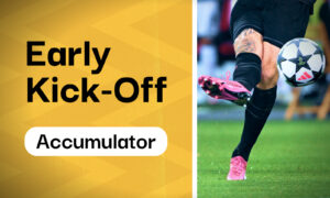 Saturday's 25/1 Never Back The Early Kick-Off Accumulator Tips