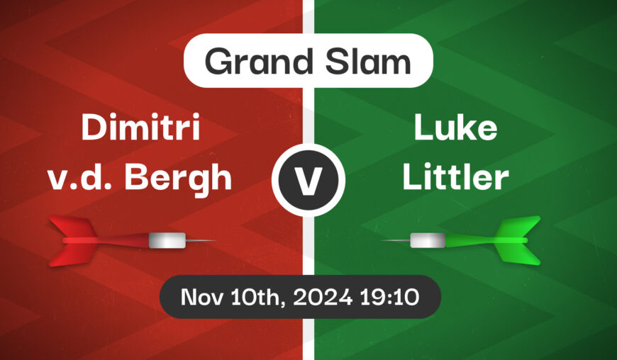 Dimitri van den Bergh v Luke Littler Betting Tips & Match Preview