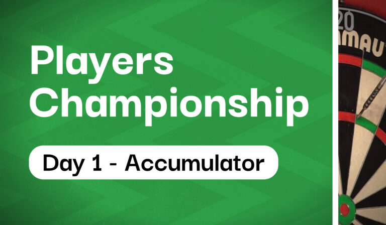 Friday's 5/1 PDC Players Championship Finals Darts Accumulator Tips & Predictions