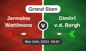 Jermaine Wattimena v Dimitri Van Den Bergh Betting Tips & Match Preview