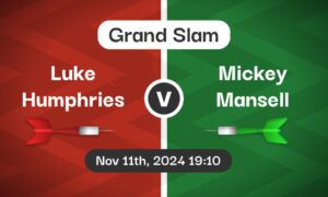 Luke Humphries v Mickey Mansell Betting Tips & Match Preview