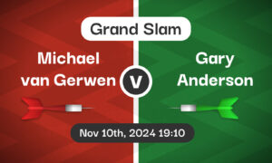 Michael Van Gerwen v Gary Anderson Betting Tips & Match Preview