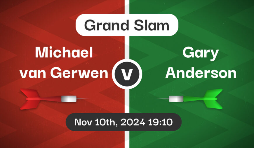 Michael Van Gerwen v Gary Anderson Betting Tips & Match Preview