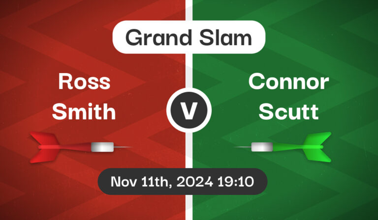 Ross Smith v Connor Scutt Betting Tips & Match Preview