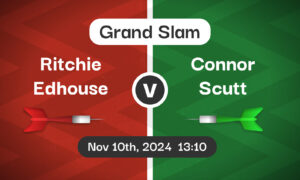 Ritchie Edhouse v Connor Scutt Betting Tips & Match Preview