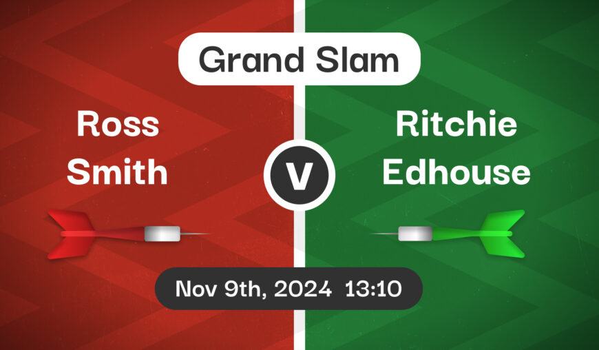 Ross Smith v Ritchie Edhouse Betting Tips & Match Preview