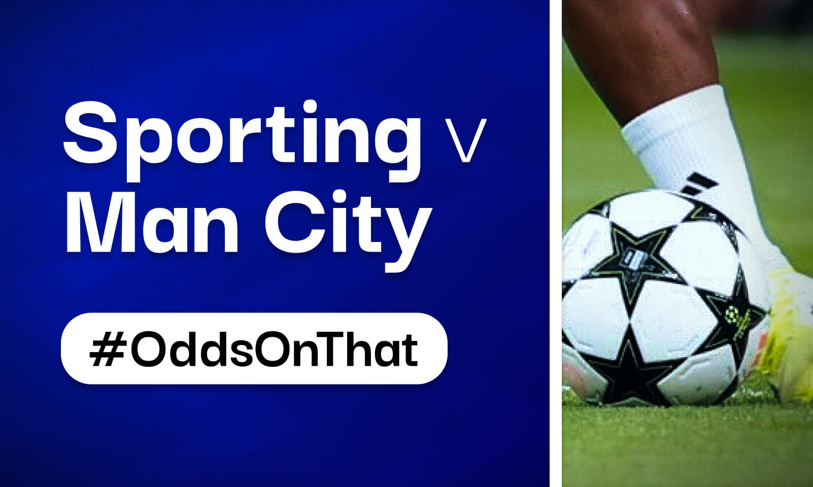 12/1 Sporting v Man City #OddsOnThat Betting Tip