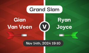 Gian Van Veen v Ryan Joyce Betting Tips & Match Preview