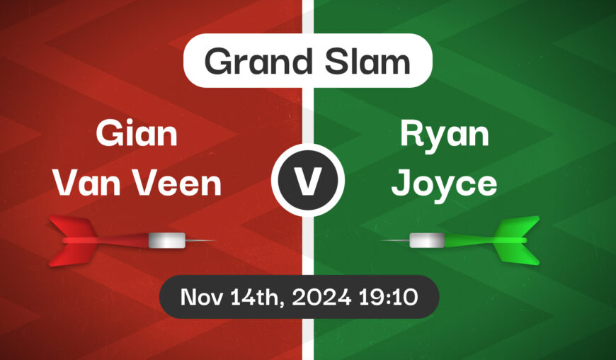 Gian Van Veen v Ryan Joyce Betting Tips & Match Preview