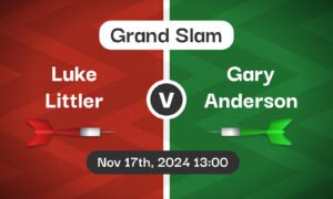 Luke Littler v Gary Anderson Betting Tips & Match Preview