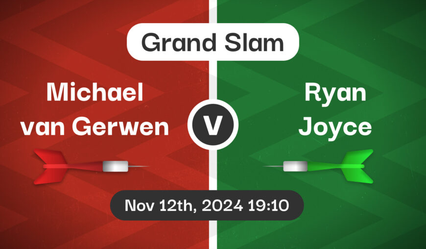 Michael van Gerwen v Ryan Joyce Betting Tips & Match Preview