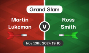 Martin Lukeman v Ross Smith Betting Tips & Match Preview