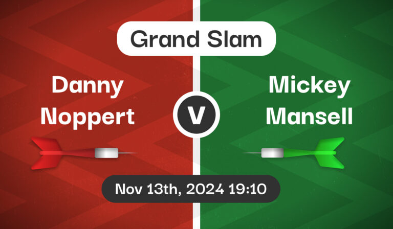 Danny Noppert v Mickey Mansell Betting Tips & Match Preview