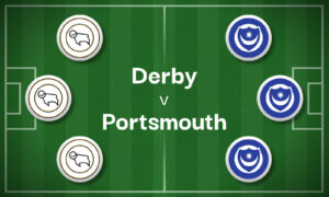 Derby v Portsmouth Best Betting Predictions, Cheat Sheet & Predicted Lineups