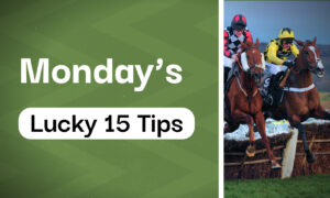 Today's Horse Racing Lucky 15 Tips (Hit Rates)