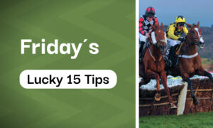 Today's Horse Racing Lucky 15 Tips Today (Hit Rates)