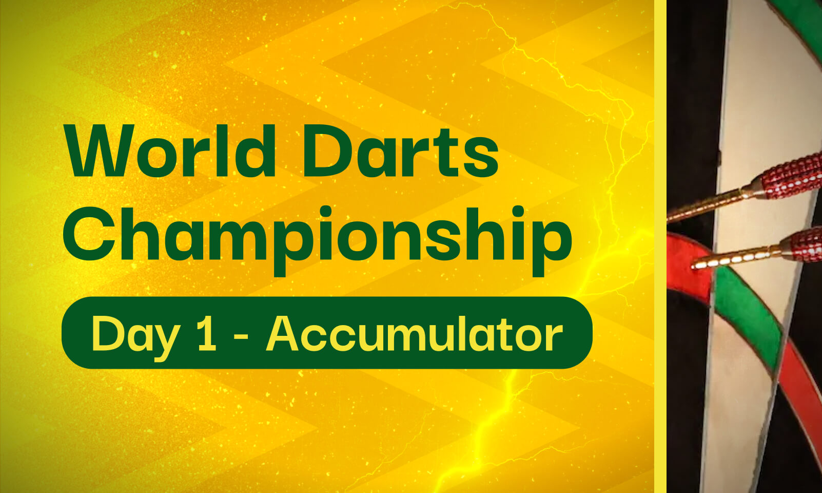 3/1 PDC World Darts Championship Day 1 Best Bets & Accumulator Tips