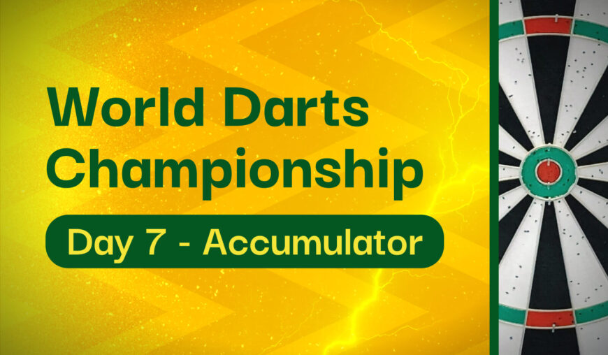 5/1 Day 7 World Darts Championship Accumulator Tips & Predictions