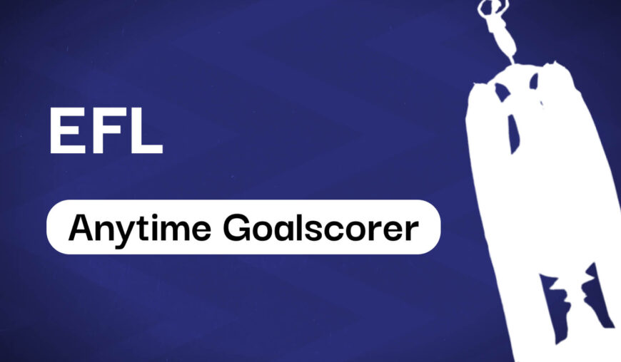 Saturday's 8/1 EFL Anytime Goalscorer Tips