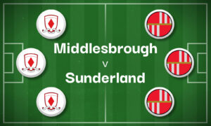 Middlesbrough v Sunderland Best Betting Predictions, Cheat Sheet & Predicted Lineups