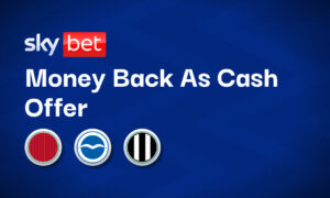 SkyBet Money Back as Cash offer