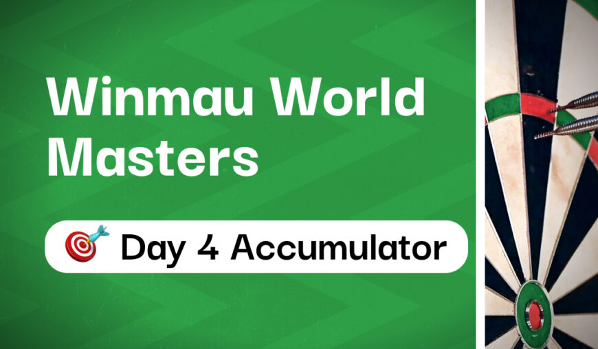 3/1 Day 4 Winmau World Masters Accumulator Tips & Predictions