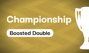 Friday's 2/1 Championship Boosted Double Tips