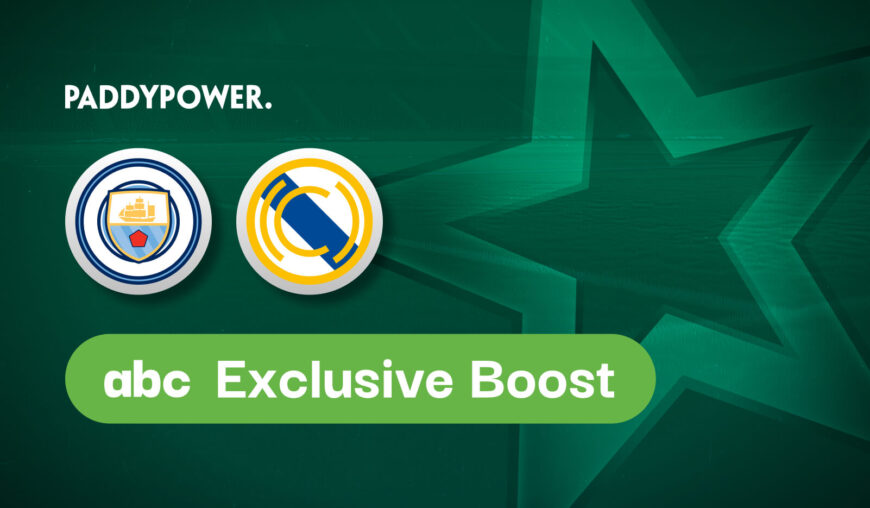 11/1 Man City v Real Madrid ABC Exclusive Boost [High Odds Betting Tip]