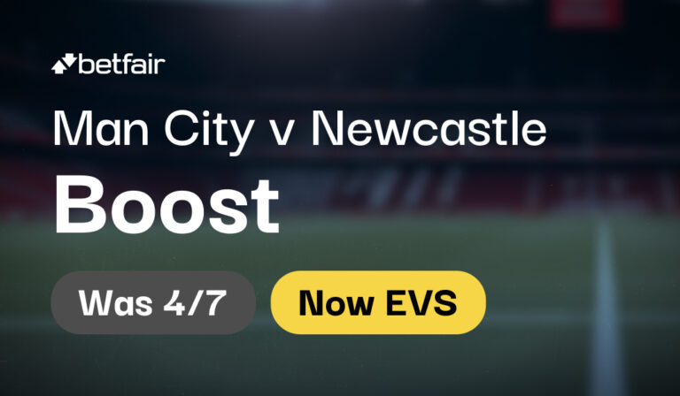 Betfair Boost: Haaland & Isak 1+ Shots on Target Each (Man City v Newcastle)