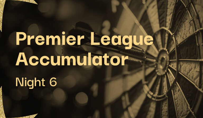 6/1 Premier League Darts 2025 Night 6 Accumulator Tips